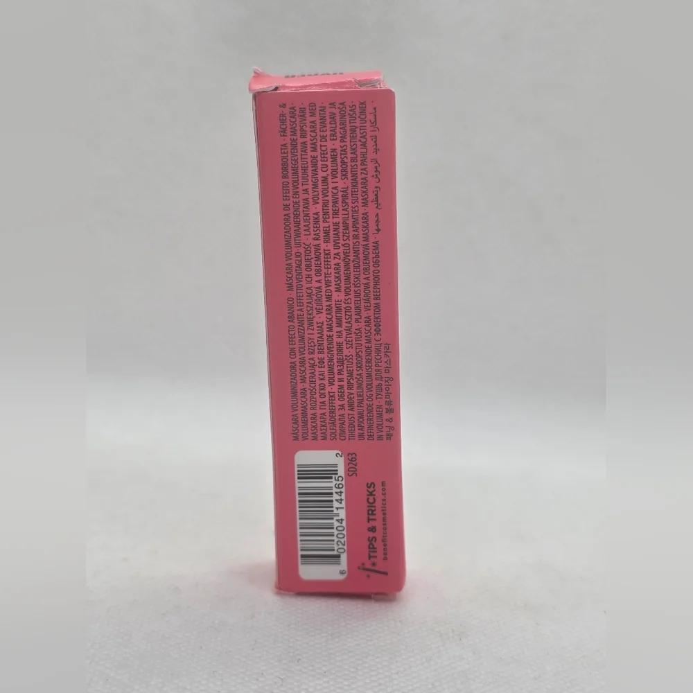 Benefit Cosmetics Fan Fest Mascara Fanning & Volumizing 0.1 Oz Mini Hyper‎ Black